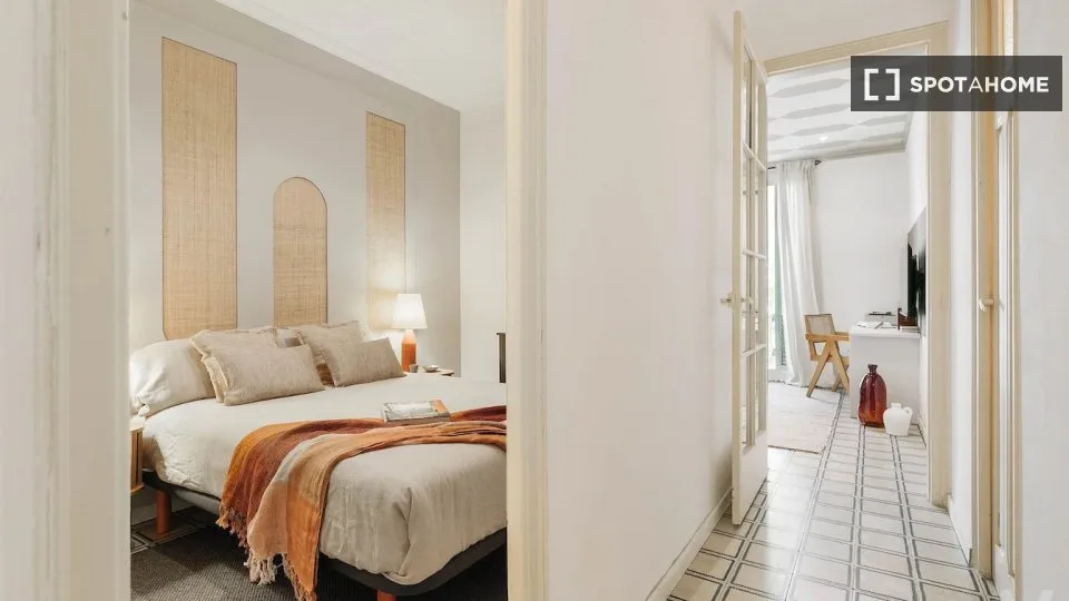 Chambres - Ample Apartment in Nova Esquerra de l'Eixample