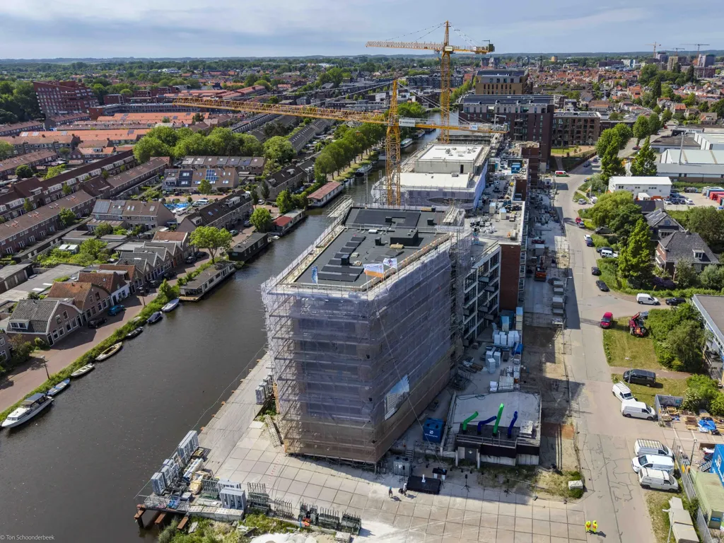 Õhuvaade - Penthouse with Water View in Alkmaar