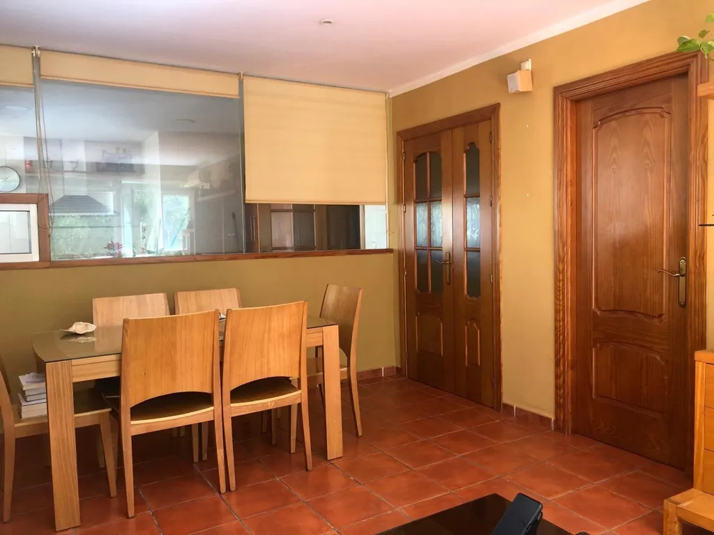 Dining Room - Spacious Corner Flat with Terrace in Huelin