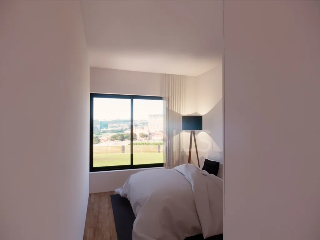Camere da letto - T2 Apartment with Balcony in Matosinhos Centre