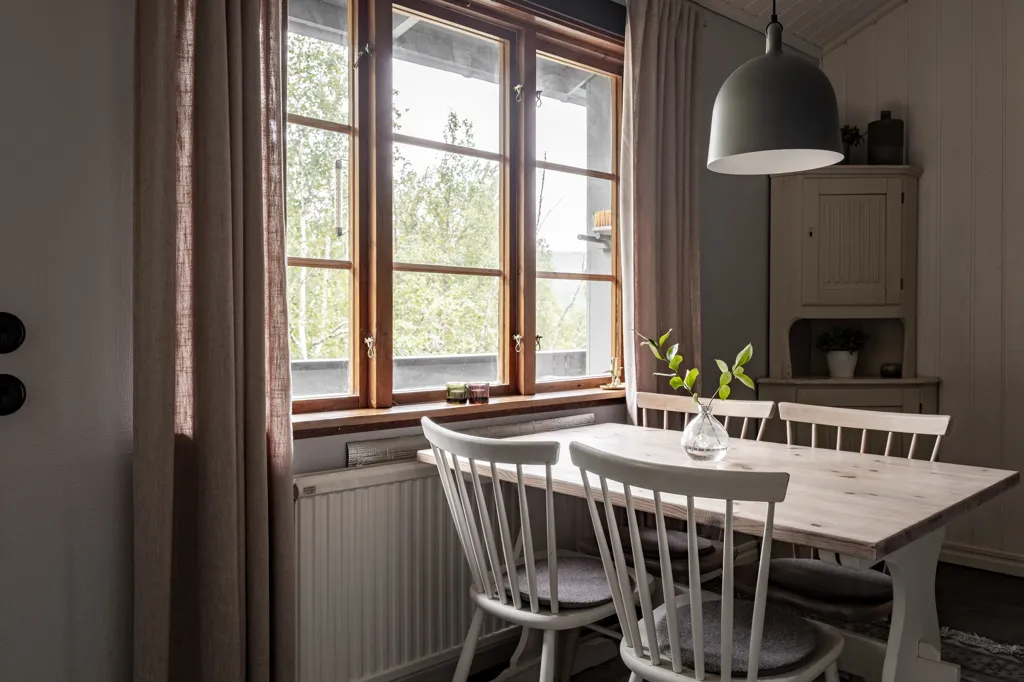 Salle à manger - Skier's Apartment with Private Terrace in Duved
