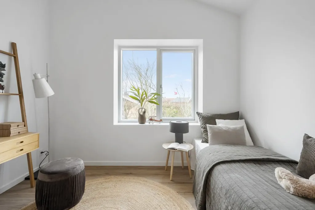 Bedrooms - Apartment with Balcony in Søagerhusene