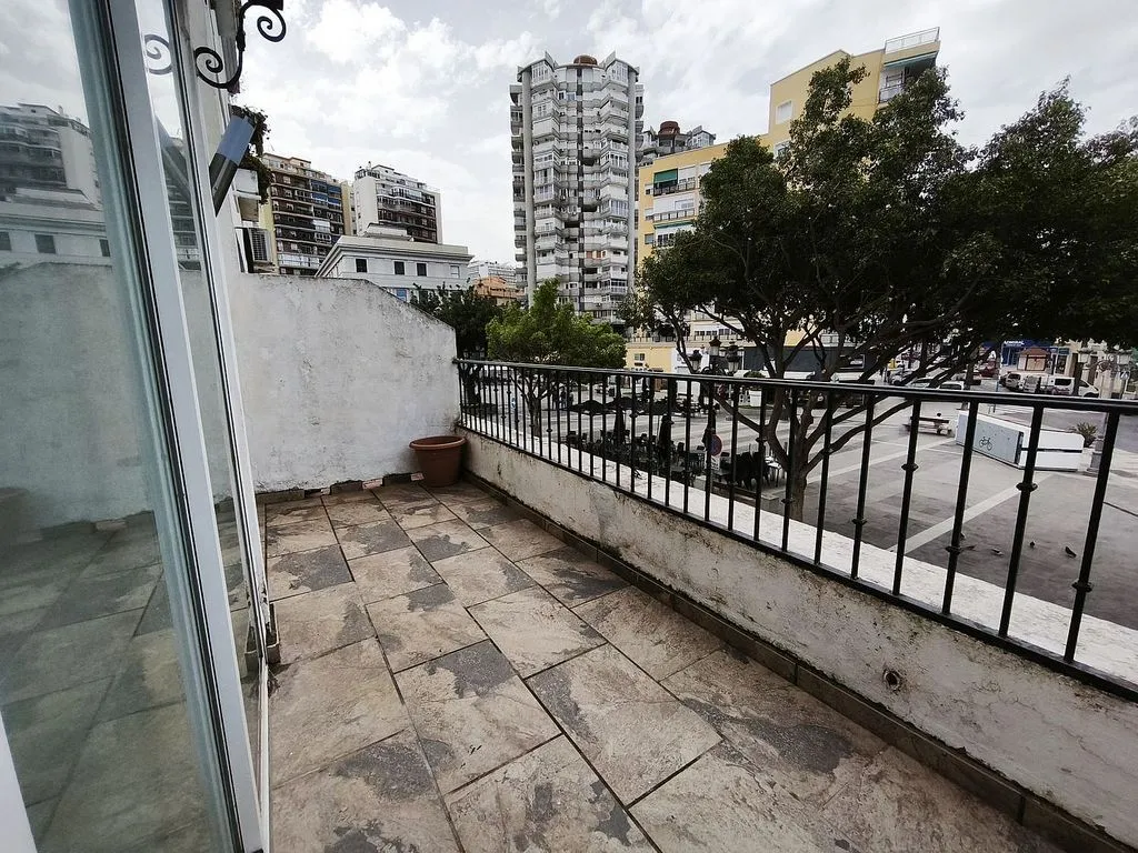 Balcon - Apartment with Terrace in Torremolinos Centre