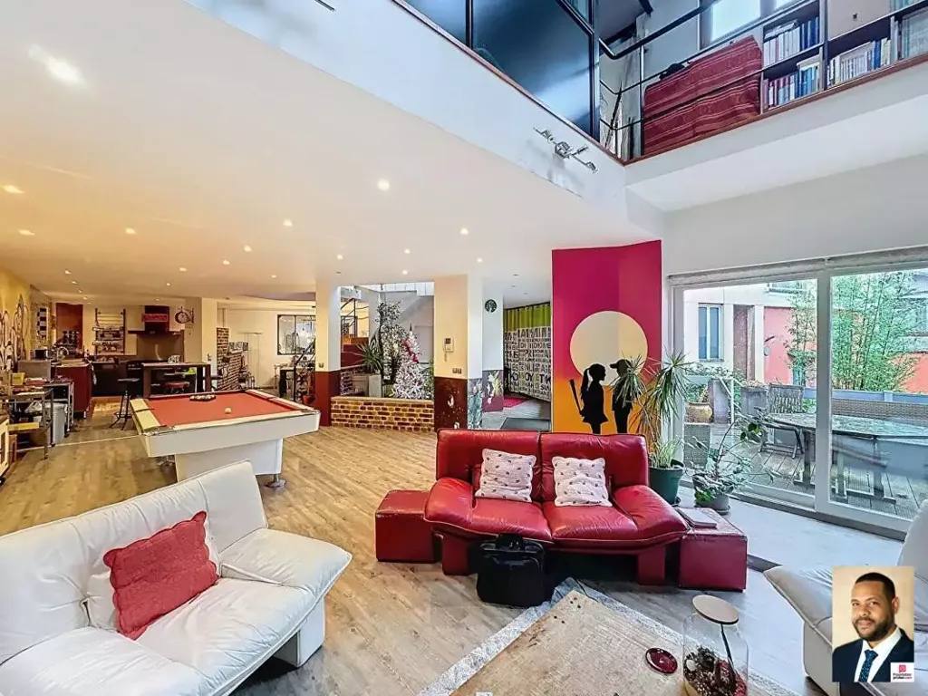 Séjour - Loft Cathédrale avec Terrasse en Centre-Ville