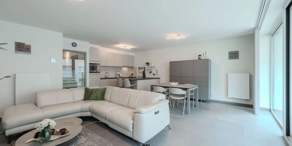 Séjour - Appartement Nécessaire avec Terrasse à Middelkerke