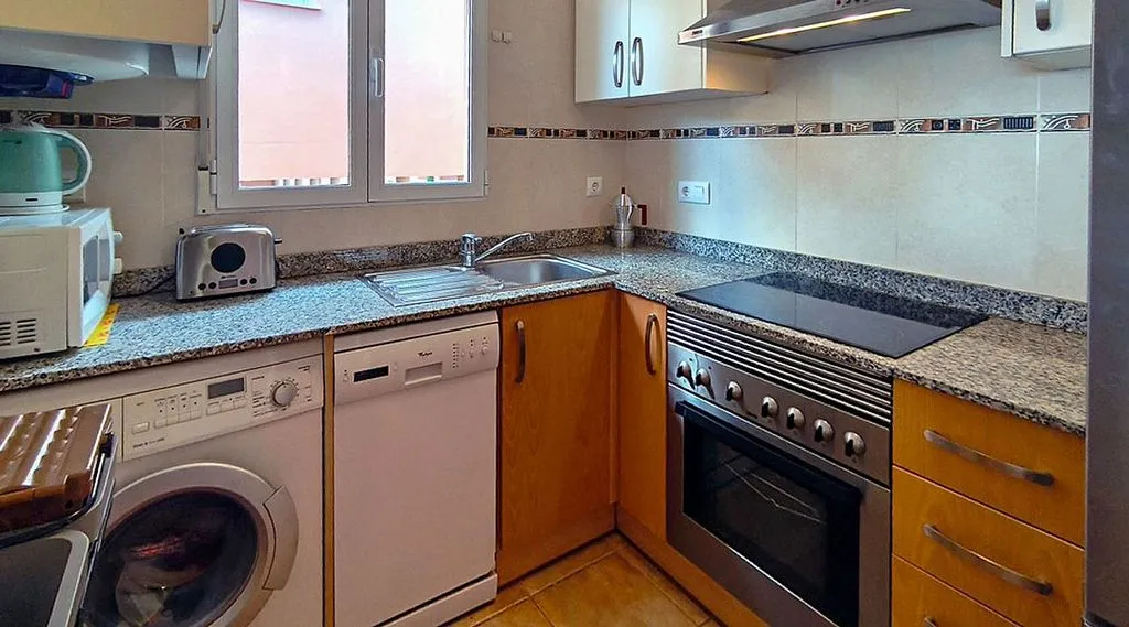 Cuisine - Penthouse with Pool and Sea View in La Sella