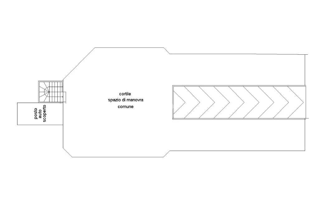 Plan - Bifamiliar Portion with Private Garden in Caldogno