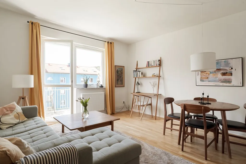 Elutuba - Modern Flat with West Balcony in Göteborg