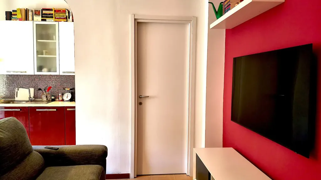 Séjour - Armed Studio with Balcony in Milan