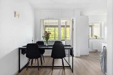 Salle à manger - Apartment with Balcony in Örkelljunga