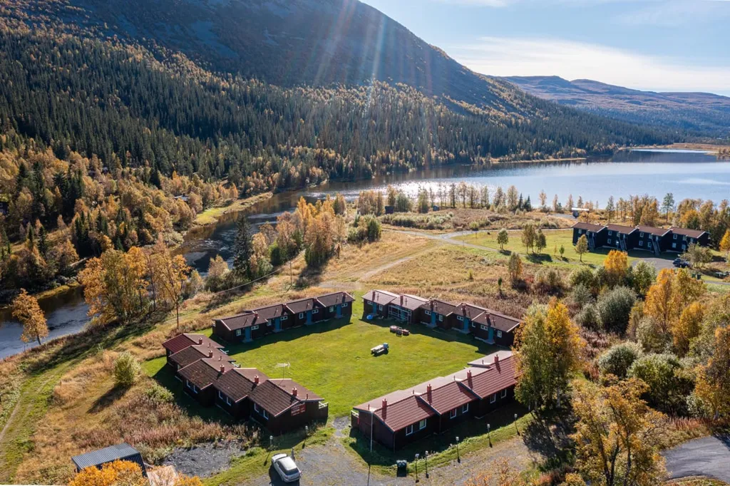 Vue aérienne - Chalet with Ski-in/Ski-out Access in Bydalen
