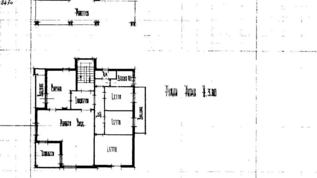 Plan - Luxury Villa with Private Garden in Forlì
