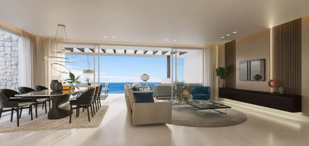 Söögituba - Modern Apartment with Sea View in Andalusia