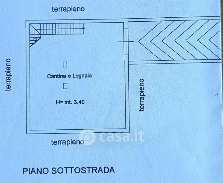 Plan - Villa with Pool in Castrovillari