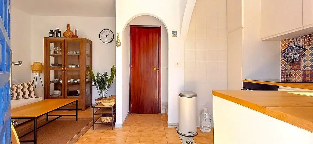 Köök - Terraced House with Pool in Calas Blancas