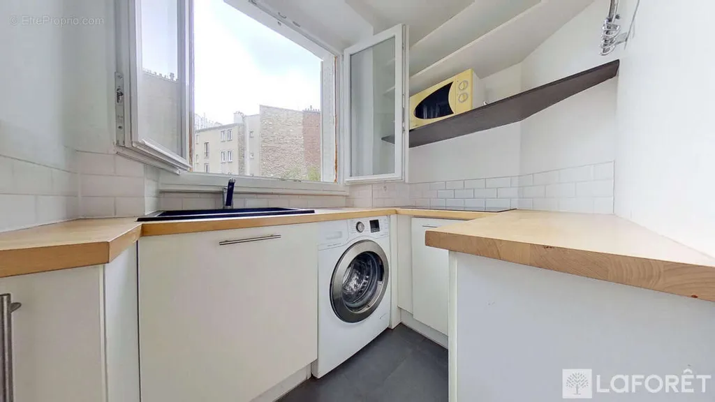 Pesuköök - Refurbished Flat with Balcony in Paris XVIII