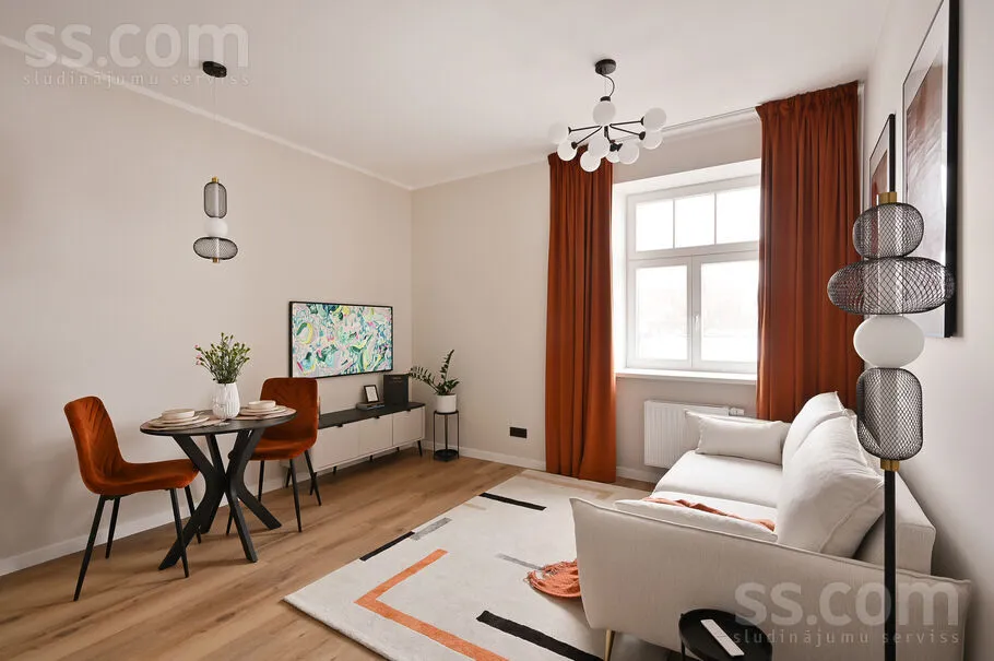 Séjour - Appartement 2 pièces à Rīga