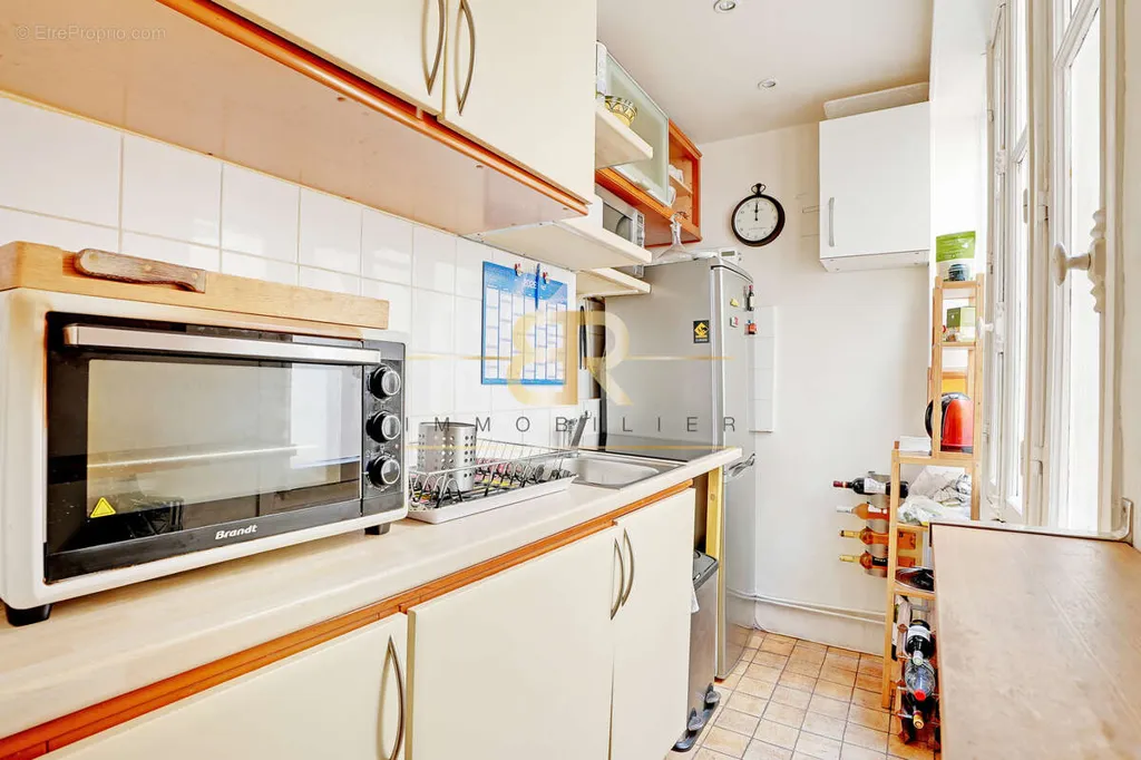 Köök - Bright 2-Bedroom Flat in Batignolles