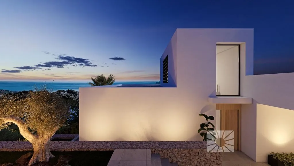 Exterior - Luxury Villa with Sea View in Altea