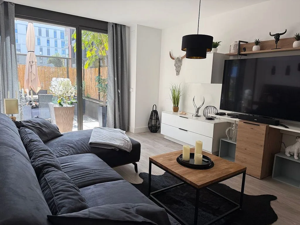 Séjour - Apartment with Pool and Terrace in Llevant