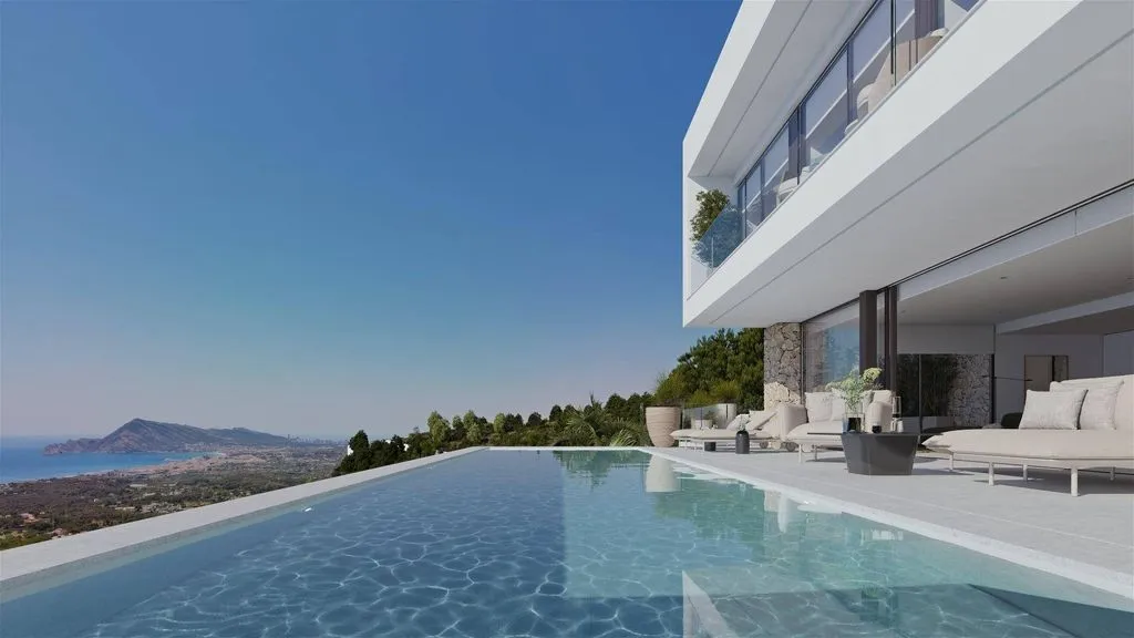 Piscine - Luxury Villa with Sea Views in Altea
