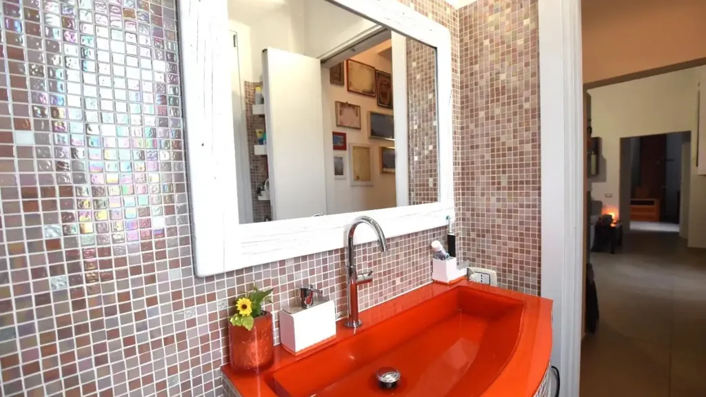 Salles de bain - Rustic Apartment with Terrace in Castelfiorentino