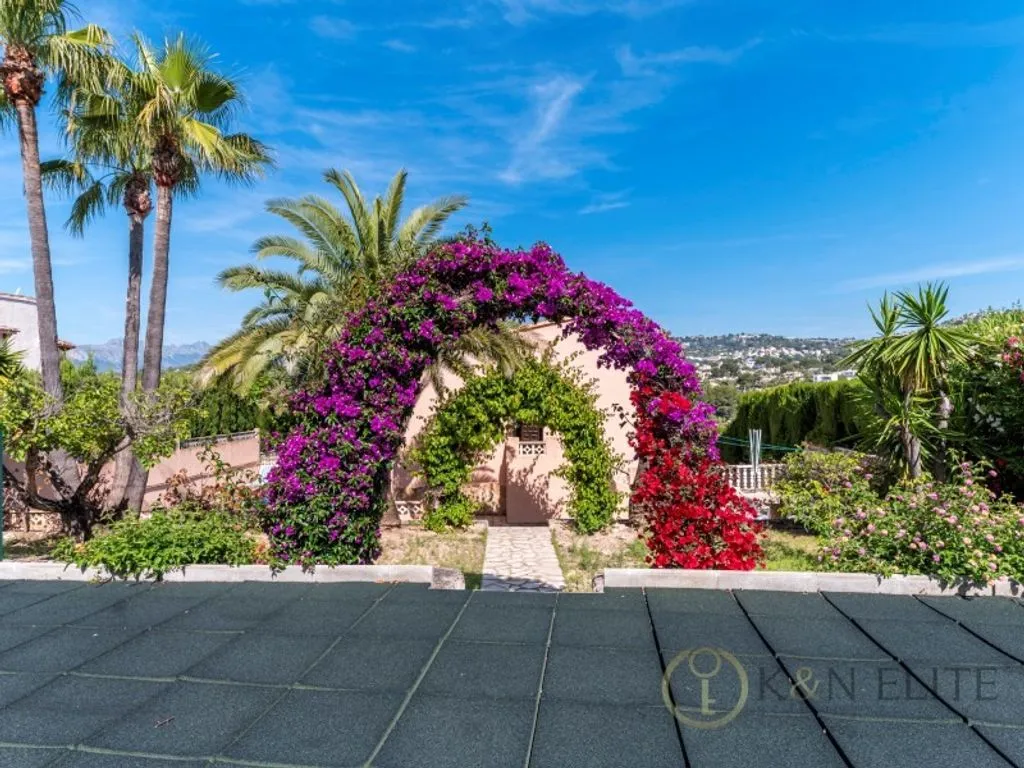 Terrasse - Luxury Villa with Pool in Benissa, Valencia