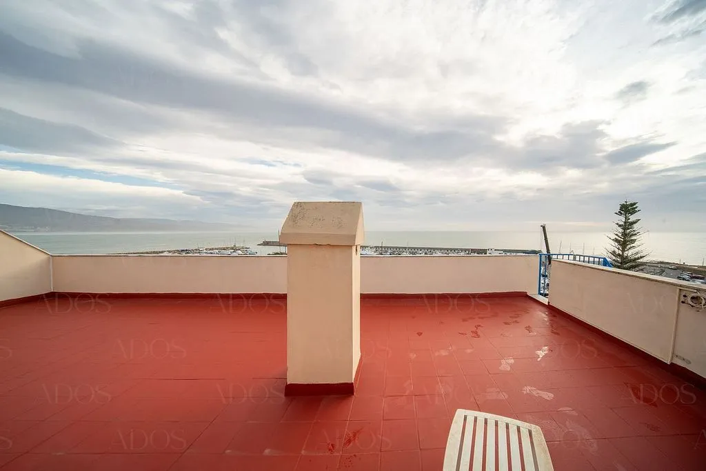 Terrace - Duplex Penthouse with Sea Views in Roquetas de Mar