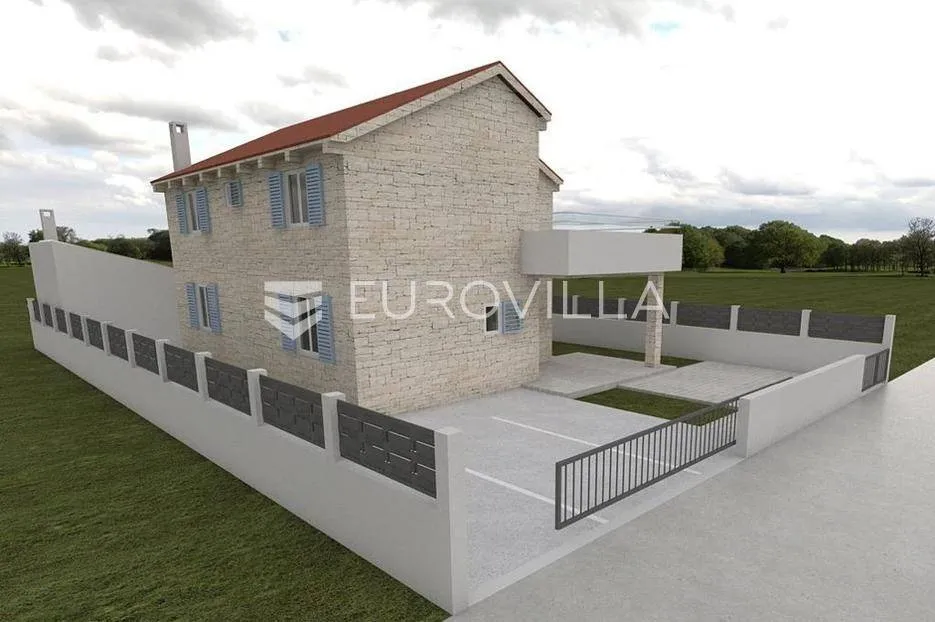 Dalmatian Stone Villa with Pool in Vrsi, Zadar