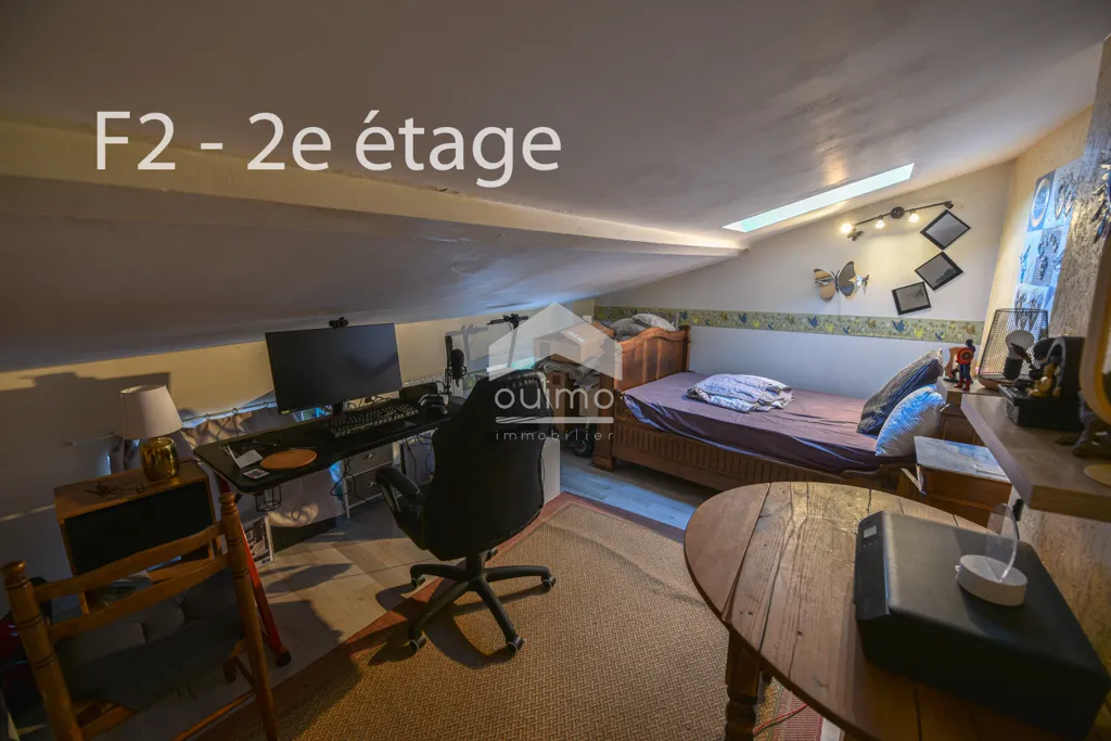 Chambres - Immeuble Locatif avec Terrasses à Labégude