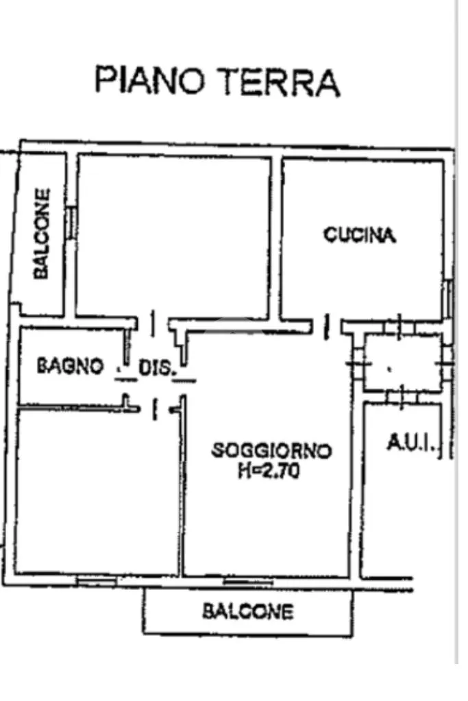 Plaan - Spacious 3-Bedroom Flat in Castenedolo
