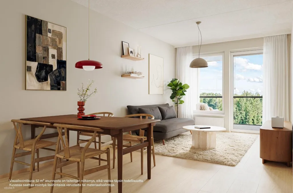 Salle à manger - Modern Apartment with Balcony in Tampere