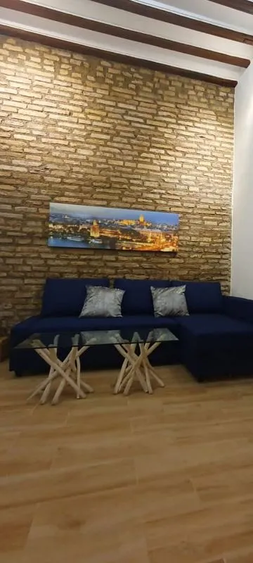 Séjour - Cozy Loft in Triana Casco Antiguo