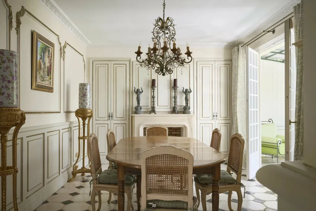 Salle à manger - Villa Belle Époque Vue Mer à Cap-d'Ail