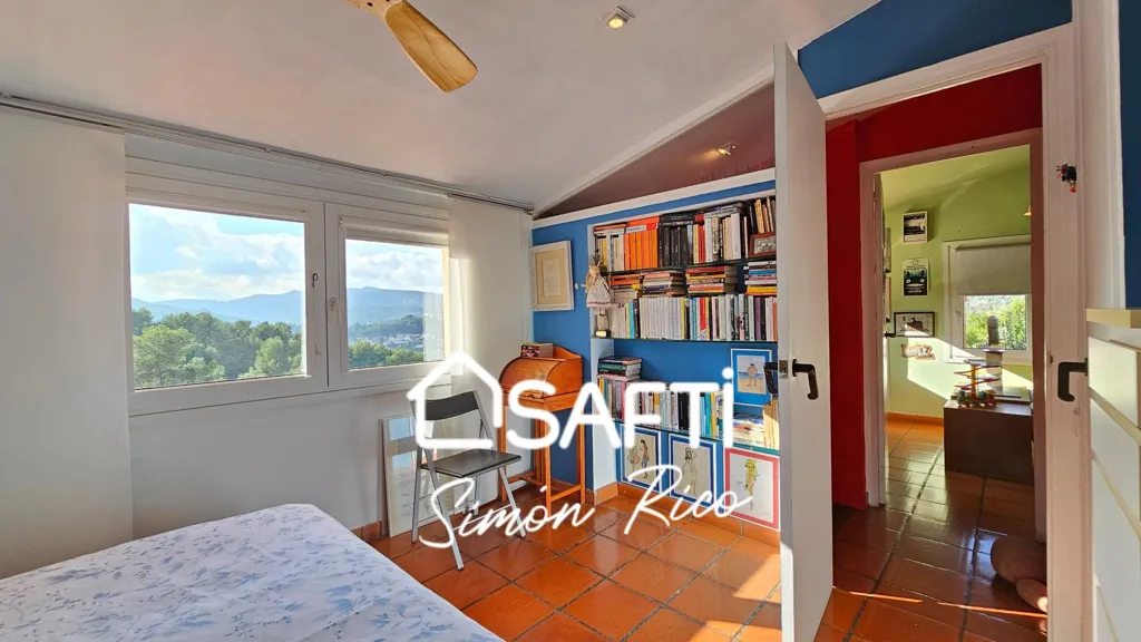 Chambres - Luxury Villa with Mountain Views in Cervelló
