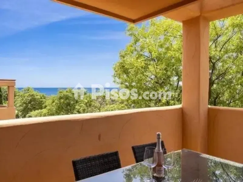 Terrasse - Apartment with Pool in Santa María Golf, Marbella