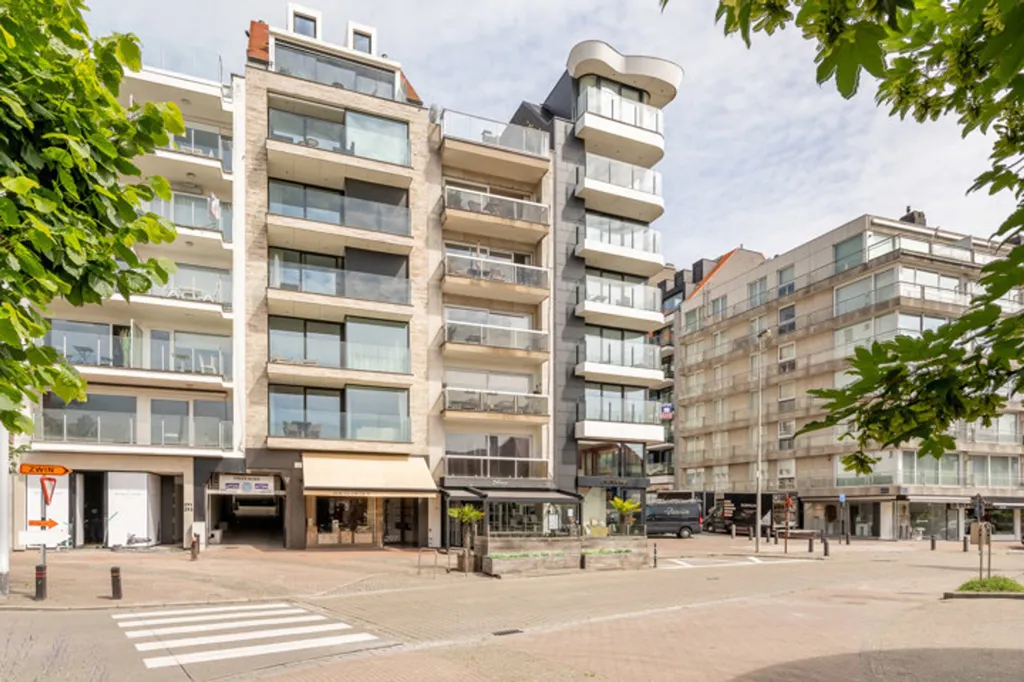 Extérieur - Appartement d'Angle avec Vue Dégagée à Zoute