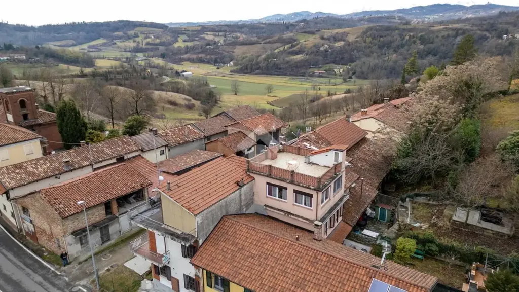 Vue aérienne - Semi-detached House with Panoramic View in Marentino