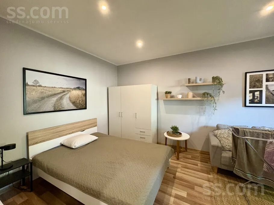 Camere da letto - Bright Apartment with Balcony in Āgenskalns, Riga