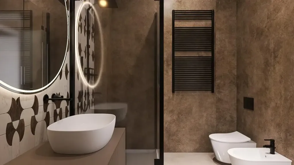 Salles de bain - Apartment with Balcony in Ancona