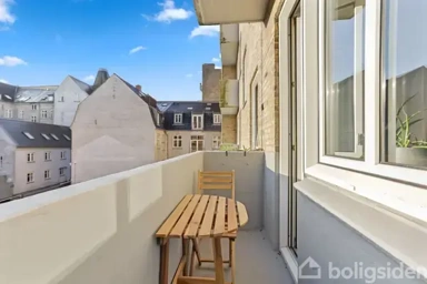 Balcón - Apartment with Balcony in Aalborg