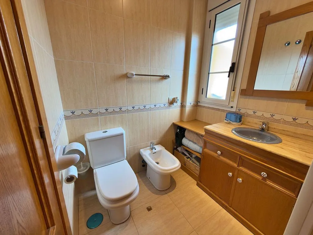 Salles de bain - Semi-Detached House with Pool in Llanera