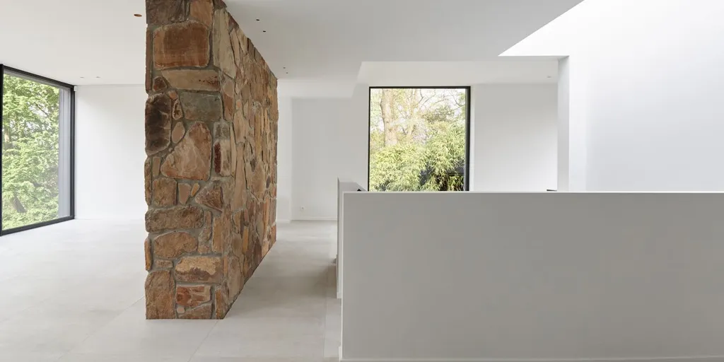 Entrée - Villa Moderne avec Terrasse de 60 m² à La Hulpe