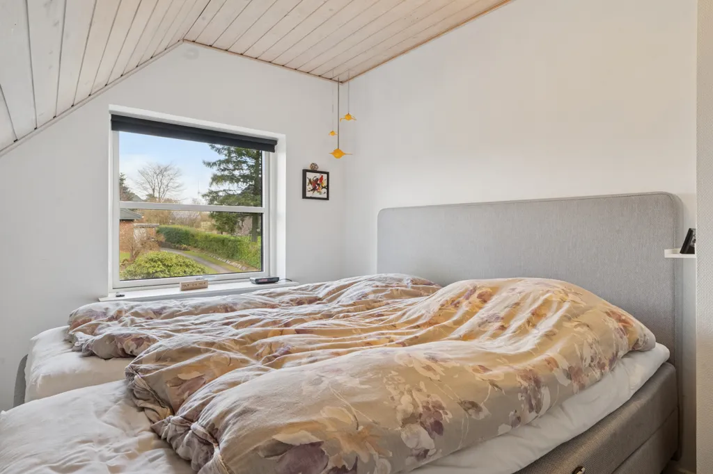 Camere da letto - Villa with Open Landscape View in Øster Tørslev