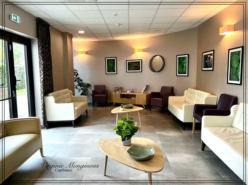 Séjour - Appartement Meublé avec Services Sénior à Mérignac