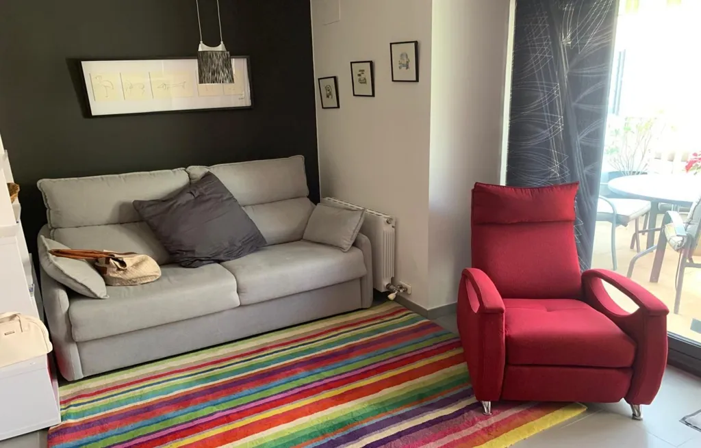 Séjour - Apartment with Terrace in Centre - Roses