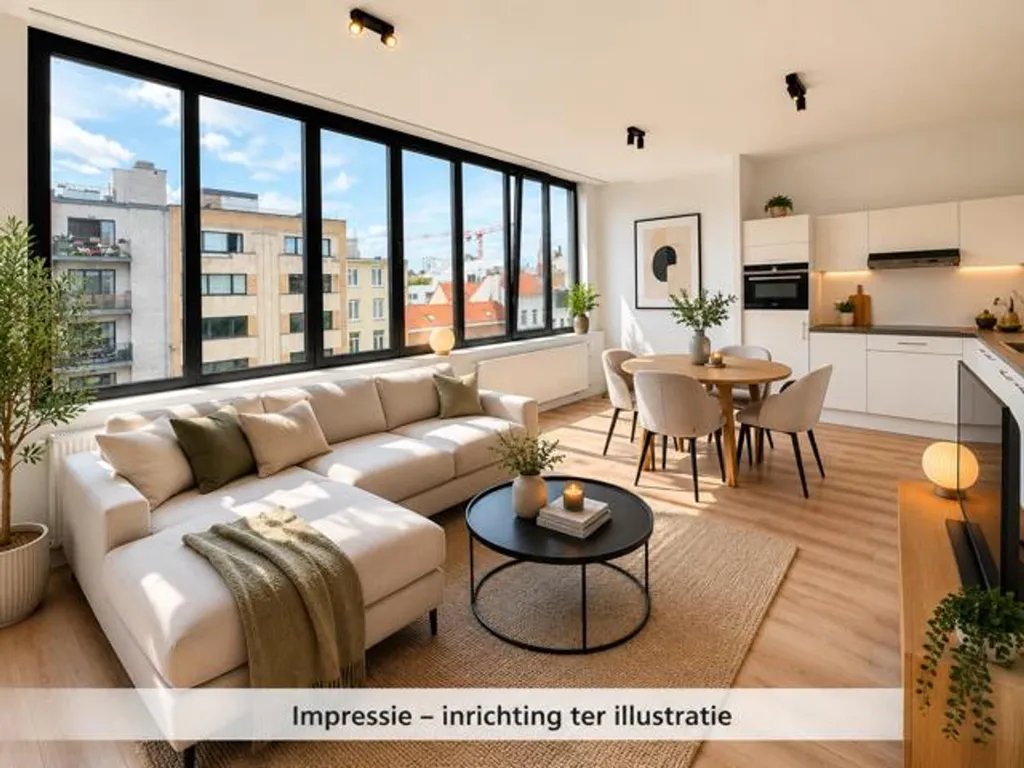 Séjour - Appartement Moderne avec Terrasse à l'Oudevaar