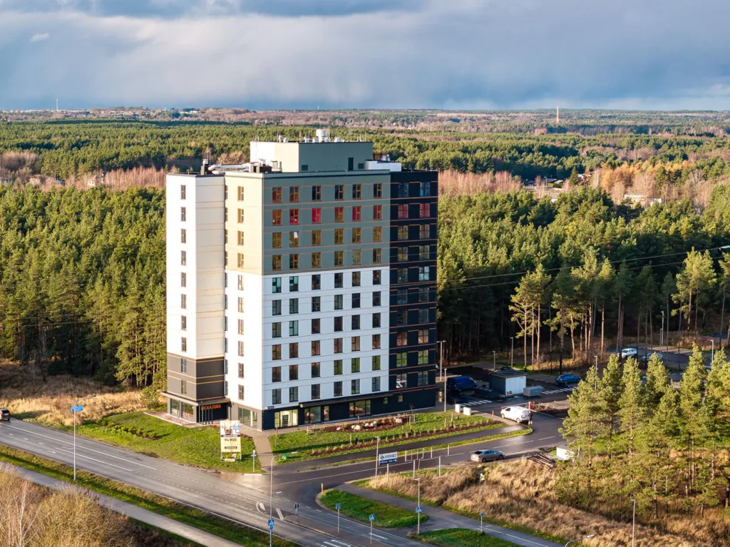 Õhuvaade - Apartment with EV Charging in Maardu
