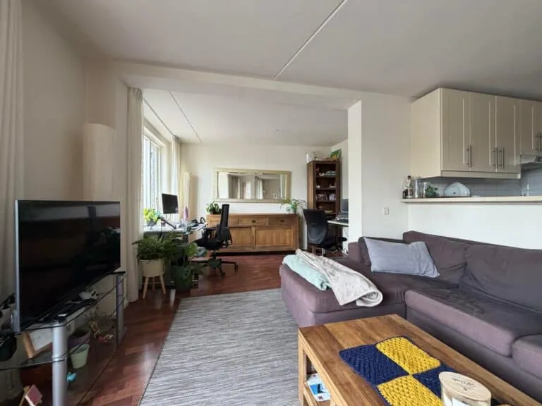 Living Room - Apartment with Balcony in Leeuwarden Centre