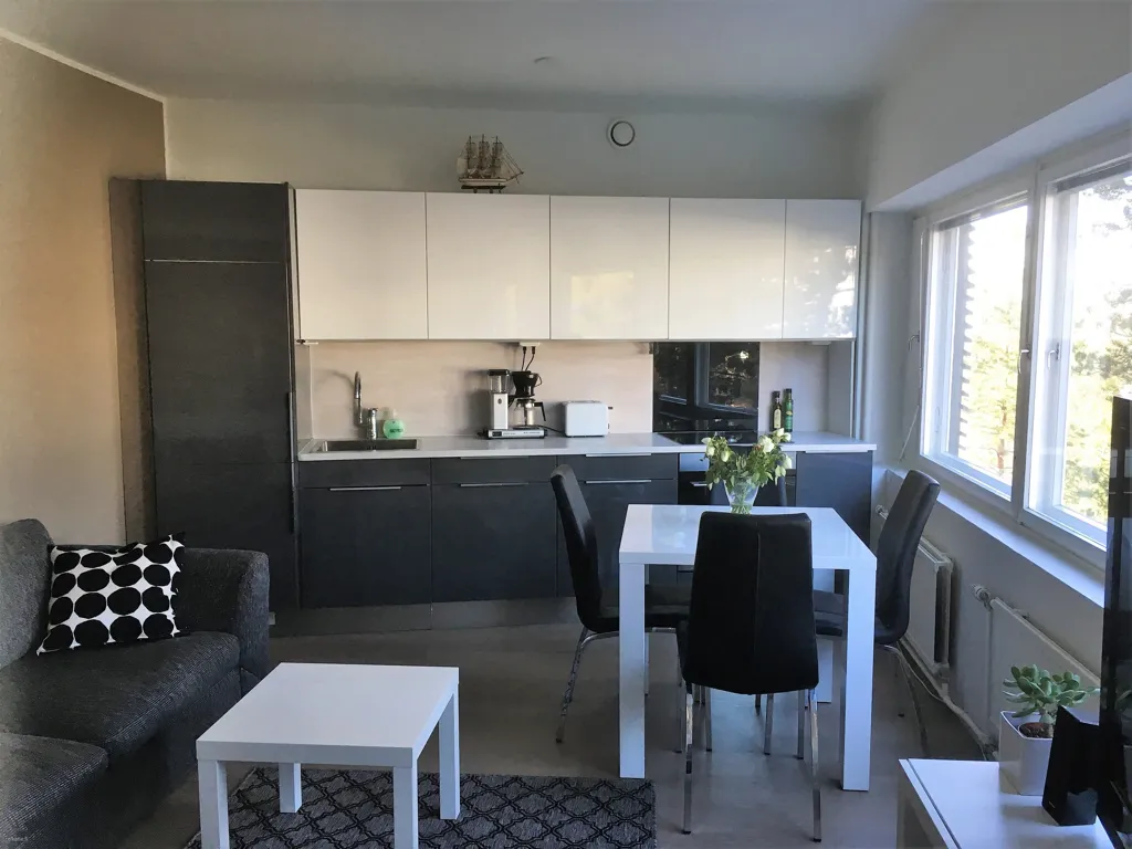 Soggiorno - Modern Studio Flat in Revell's Tornitaso, Espoo